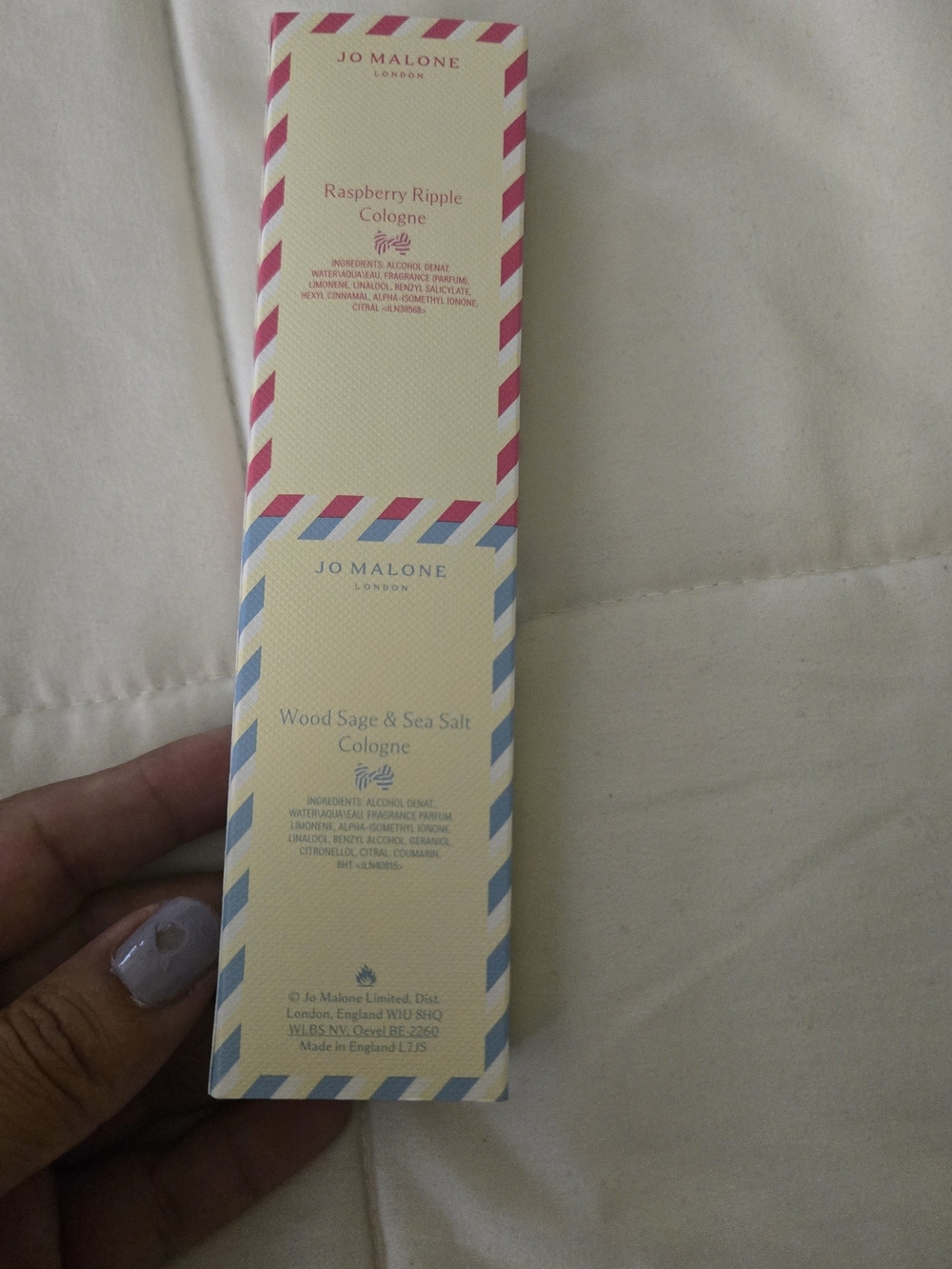 Jo Malone Pink and White 2 Perfume Bottle Phone Case Design - Picture 3 of 3